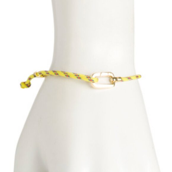 Gorjana Paracord Bracelet Yellow NWT msrp $60 - Picture 5 of 10
